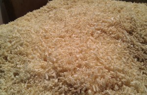 Wood shavings